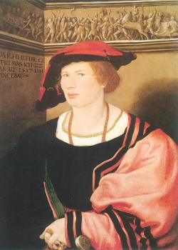 小漢斯 荷爾拜因 Portrait of Benedikt von Hertenstein